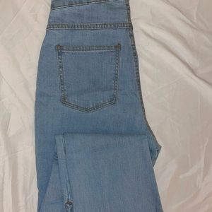 Light blue jeans